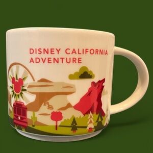 Starbucks Retired-You Are Here Disney California Adventure Collectors Mug -New